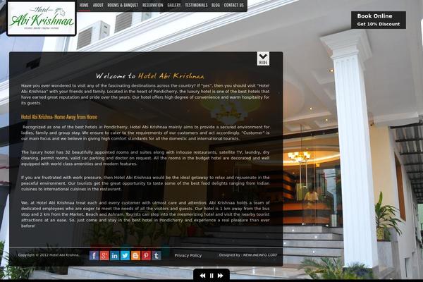 DK theme site design template sample