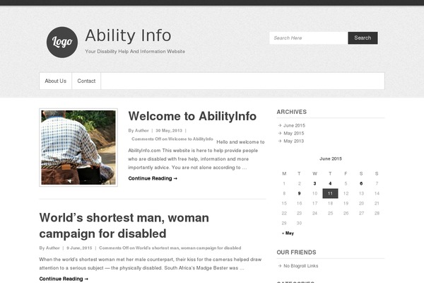 Simple Catch theme site design template sample