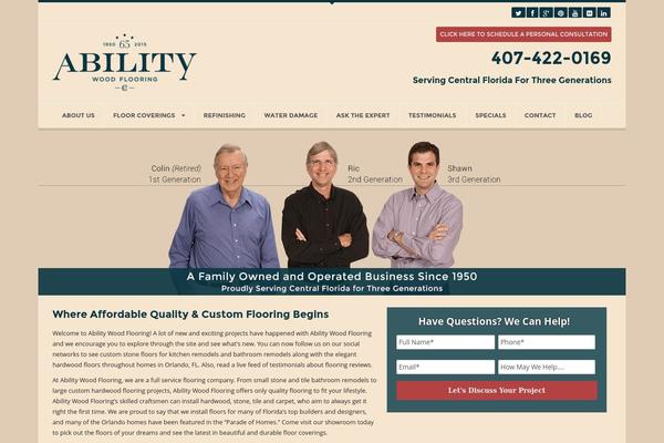 Er Leaf theme site design template sample