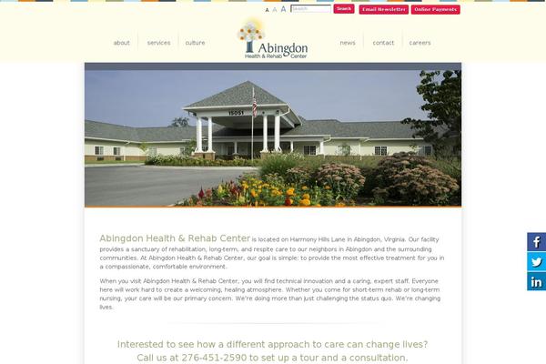 abingdon-rehab.com site used Commonwealth