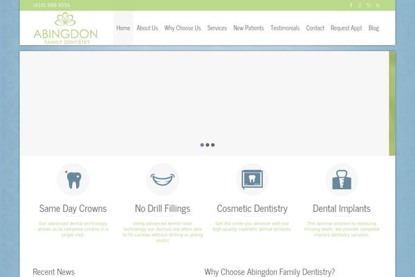 Nine theme site design template sample