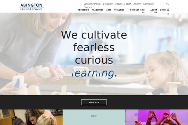 Afs theme site design template sample