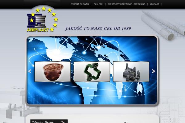 Szablon theme site design template sample