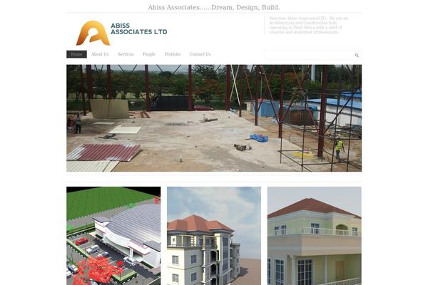Architekttheme theme site design template sample