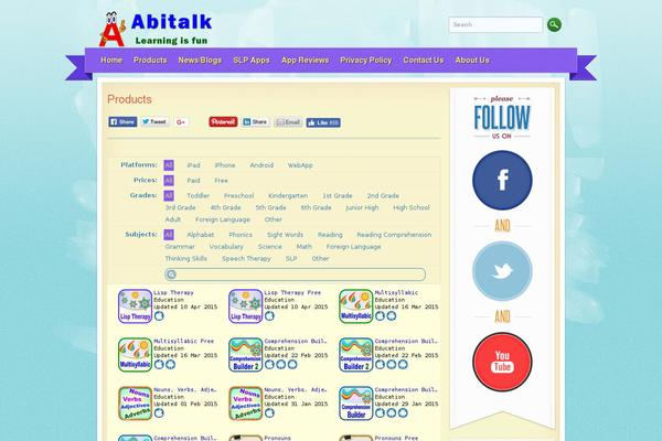 abitalk.com site used Kiddo