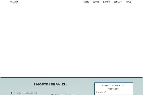 Brick theme site design template sample