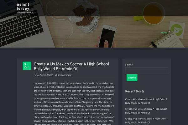 Aasta theme site design template sample