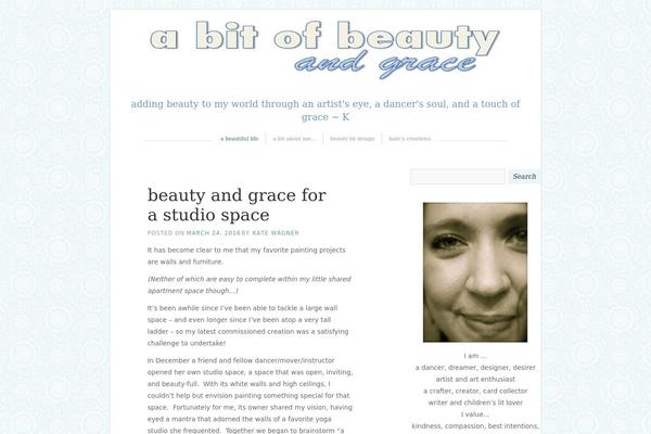 Blissful-blog theme site design template sample