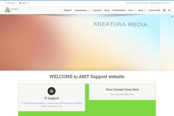 Site using Easy Testimonials plugin