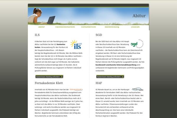 abitur.be site used Abi