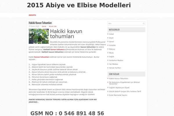 Caldo theme websites examples