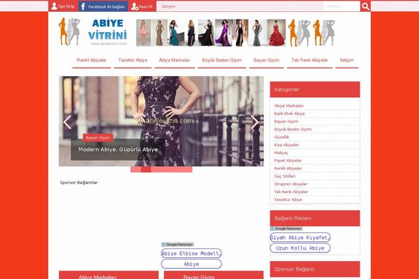Publisher-child theme site design template sample