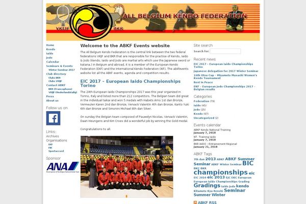 WP-Andreas01 theme site design template sample