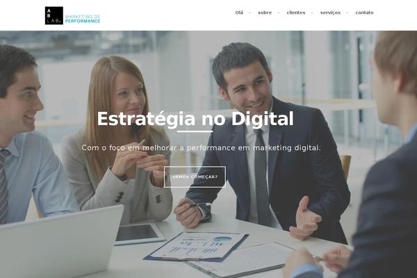 Blink theme site design template sample