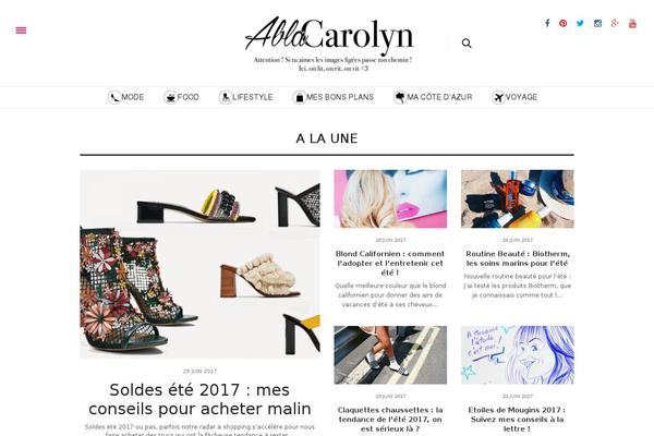 Thevoux-wp-child theme site design template sample