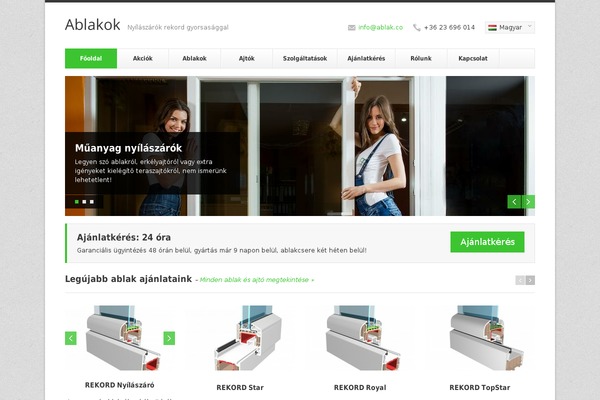 Finesse theme site design template sample