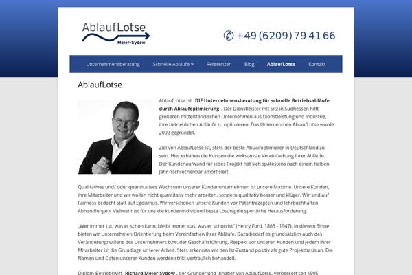 ablauflotse theme websites examples