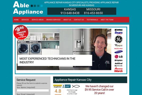 able-appliance-theme theme websites examples
