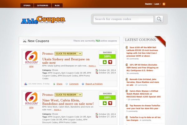 Clipper theme site design template sample