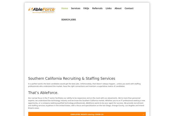 Energy theme site design template sample