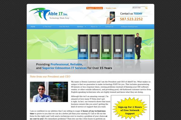 Classy theme site design template sample