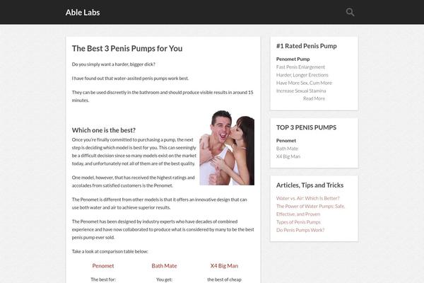 ablelabs.com site used Slipstream