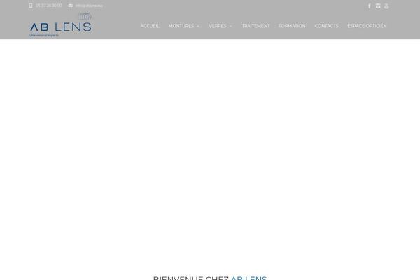 Fortuna theme site design template sample