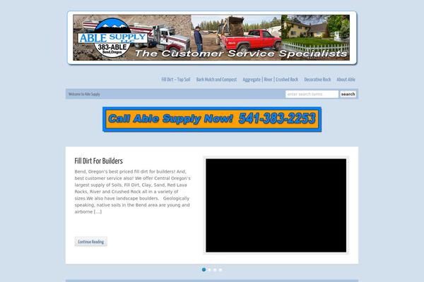 Site using Columns plugin