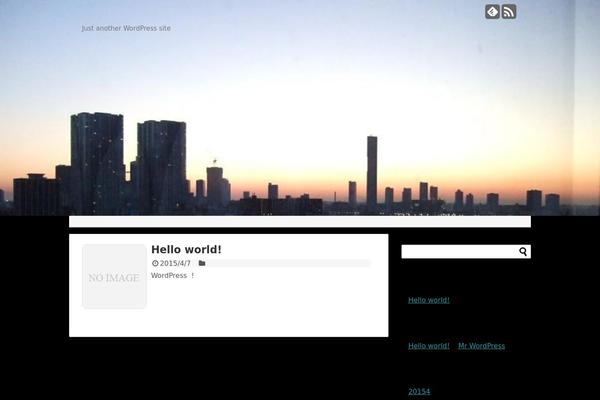 Simplicity theme site design template sample