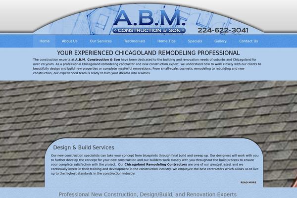 Footbridge theme site design template sample