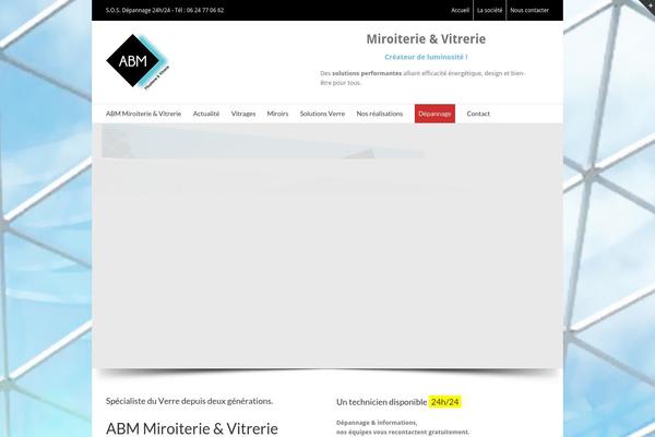 Abm theme site design template sample