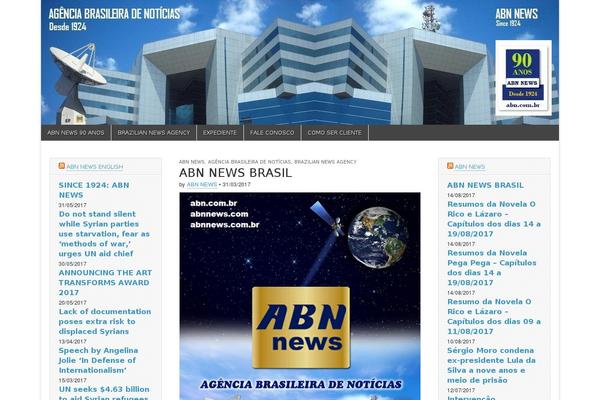 Magazine Basic theme site design template sample