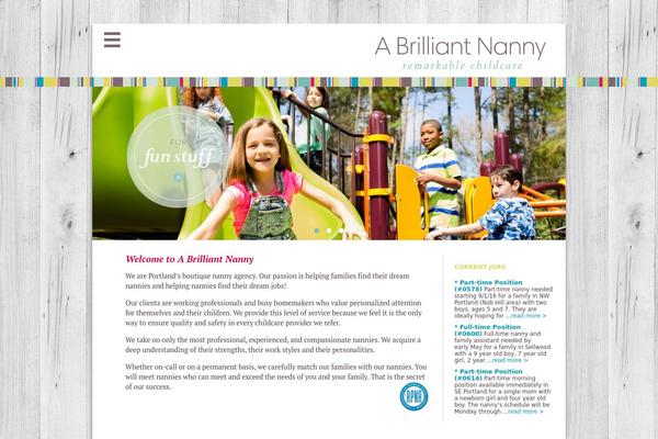 abnanny theme websites examples