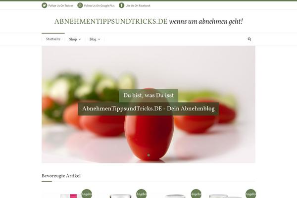 Naturalshop theme site design template sample