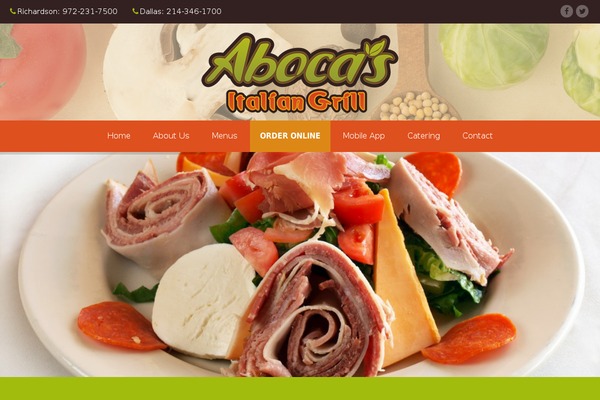 Garnish theme site design template sample