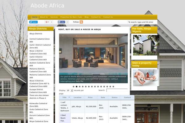 Travel Blogger theme site design template sample