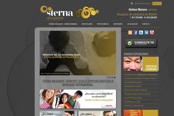 CleanBIZ theme site design template sample