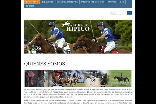 Academica theme site design template sample