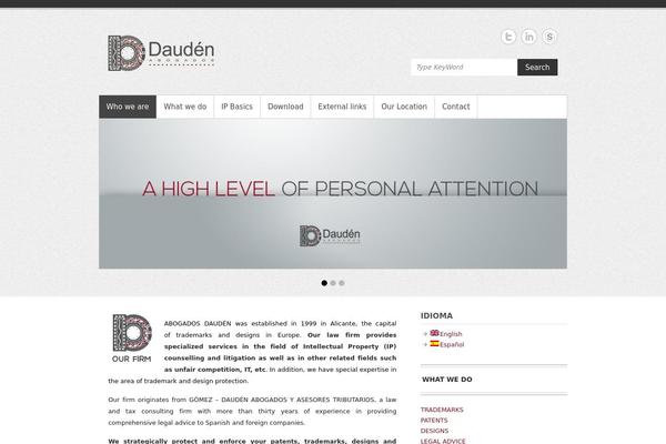 Simple Catch theme site design template sample