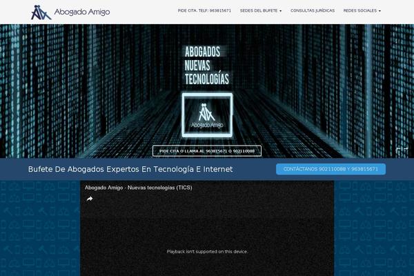 Modality theme site design template sample