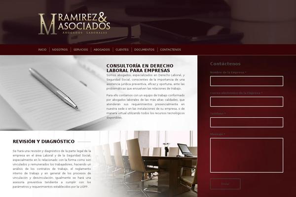 abogados-laborales.co site used Blake
