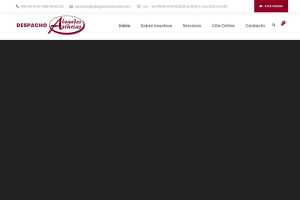 Attorna theme site design template sample