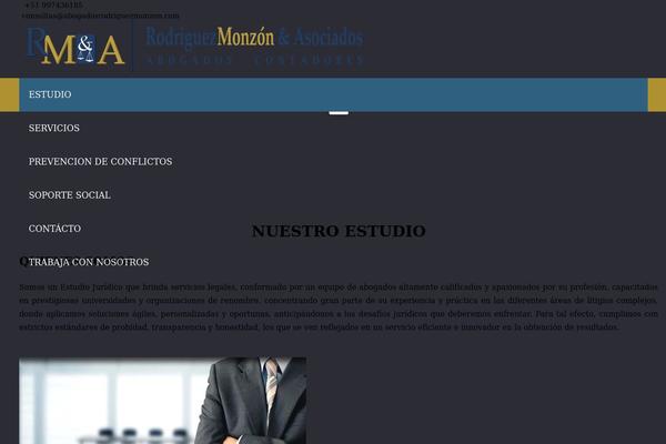 Site using A3-Social-Sidebar plugin