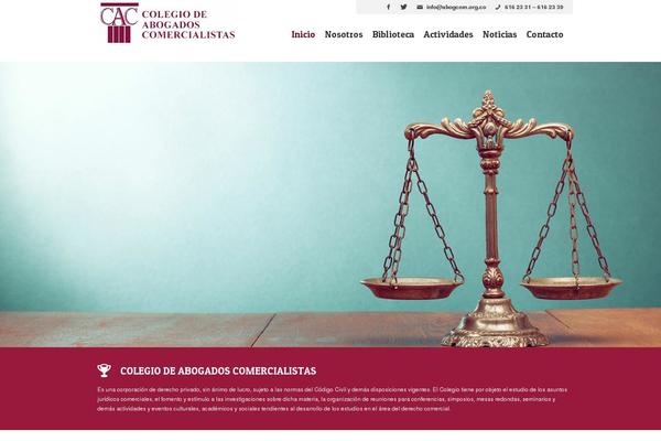 Lawyer theme site design template sample