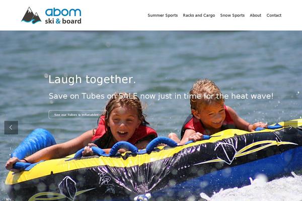 Evolve Plus theme site design template sample