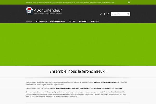 Choices theme site design template sample