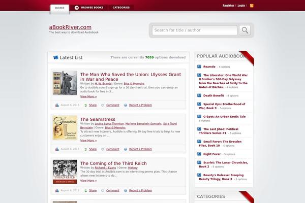 Clipper theme site design template sample