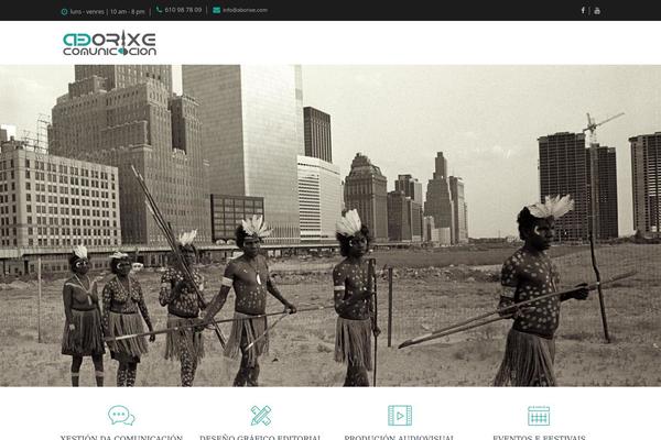 Construct theme site design template sample