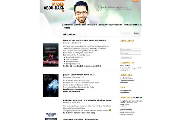 Mad theme site design template sample
