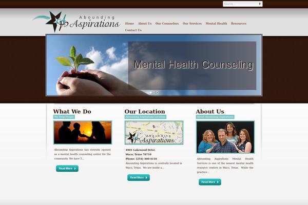 abounding theme websites examples